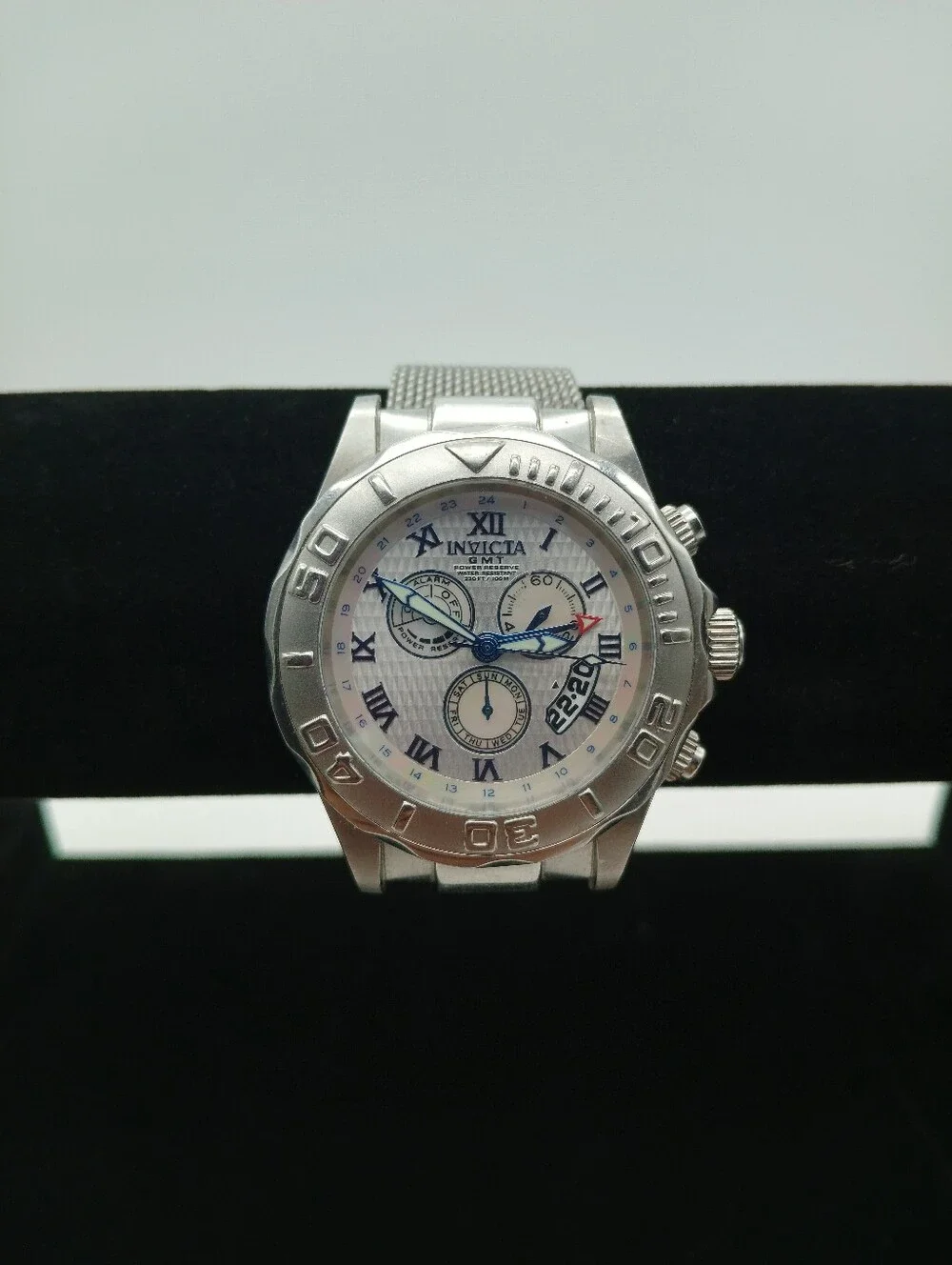 Invicta Stainless Steel Chronograph Watch 6342 0271/3700